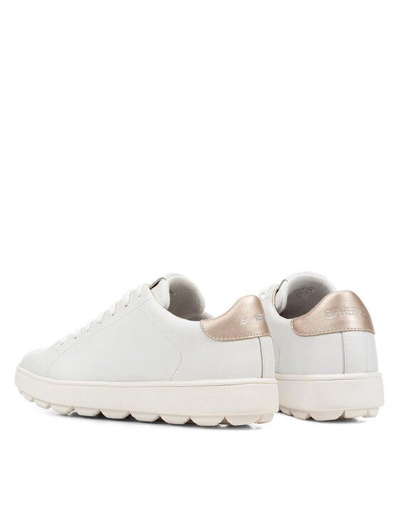 Geox Sneakers Geox D Spherica Ecub-1 B D65PJA 09BNF C1327 Alb