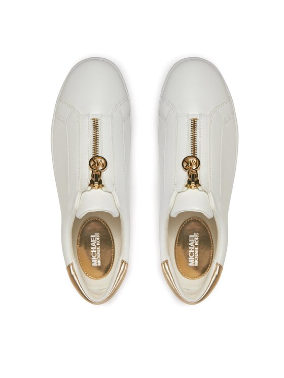 MICHAEL Michael Kors Superge MICHAEL Michael Kors Keaton Zip Slip On 43R4KTFP2L Bela