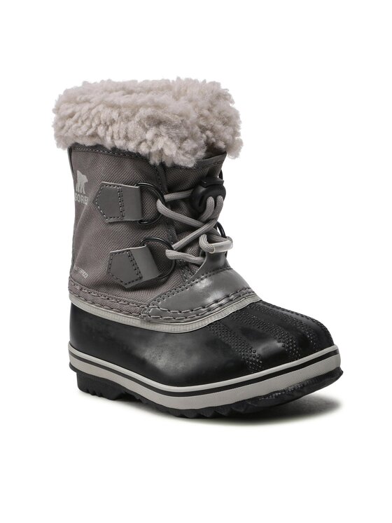 Sorel Cizme de zăpadă Sorel Childrens Yoot Pac Nylon Wp NC1962 Gri