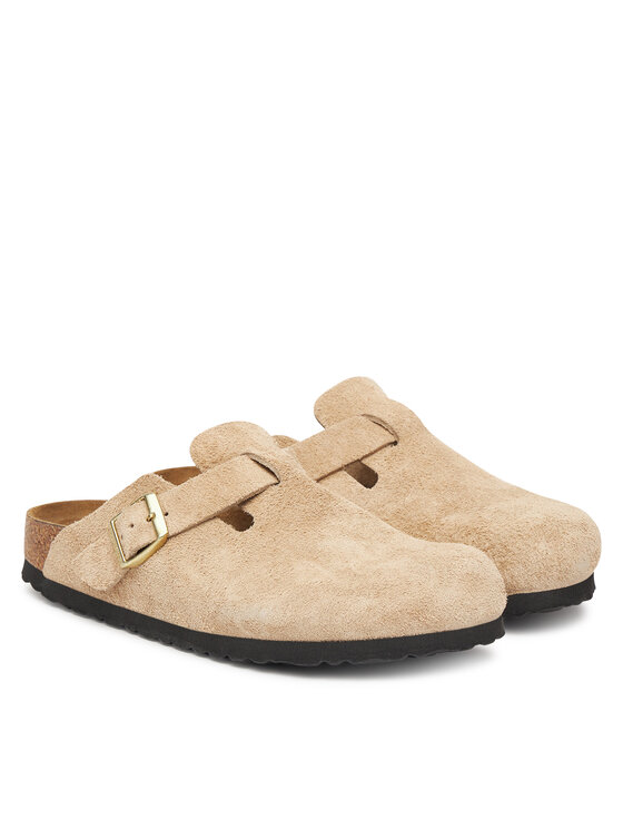 Birkenstock Nazouváky Birkenstock Boston 1030883 Béžová