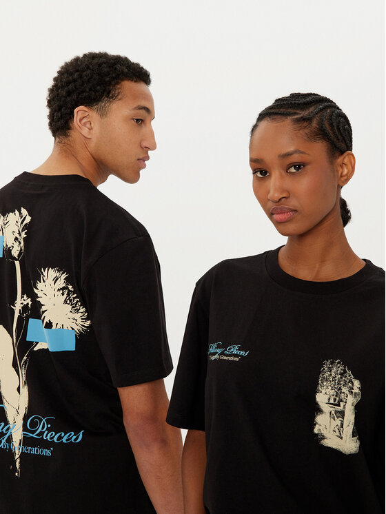 Filling Pieces Filling Pieces T-Shirt Unisex Gardener 7449985 Μαύρο Regular Fit