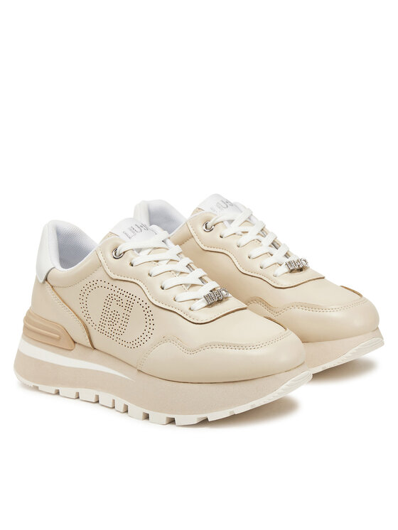 Liu Jo Sneakersy Liu Jo BA5043 P0102 Écru