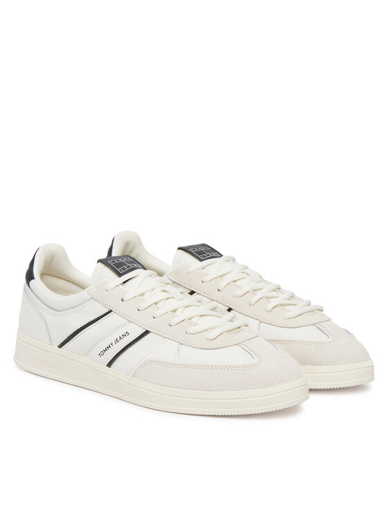 Tommy Jeans Сникърси Tommy Jeans The Greenwich Edge Mix EM0EM01672 Екрю