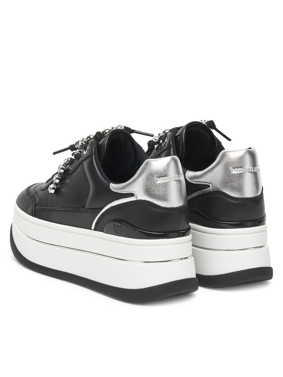 MICHAEL Michael Kors Снікерcи MICHAEL Michael Kors Hayes 43F5HYFS2L Чорний