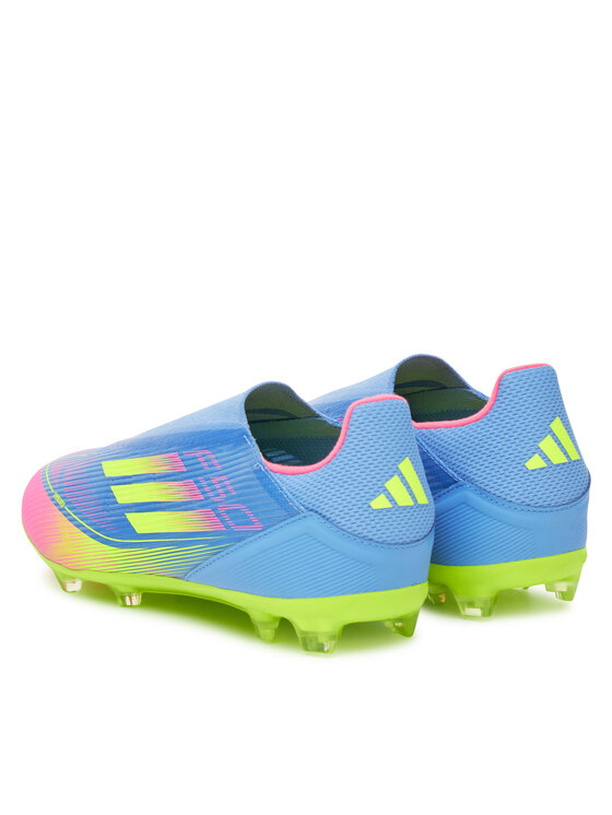 adidas Scarpe da calcio adidas F50 League Laceless Firm/Multi-Ground IE1240 Blu scuro