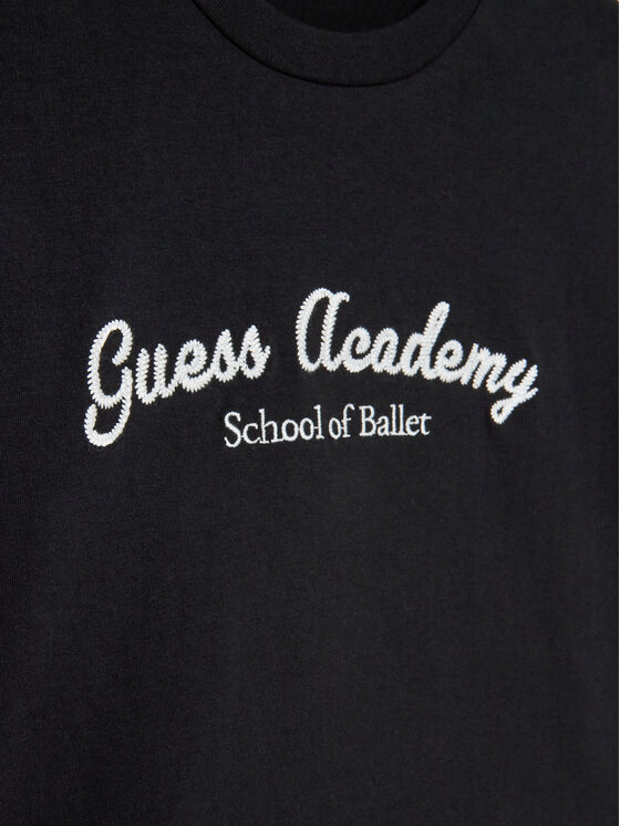 Guess Guess Majica J3YI59 KABR0 Črna Boxy Fit