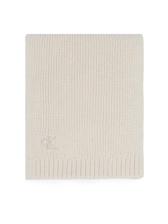 Calvin Klein Jeans Gorro y bufanda Calvin Klein Jeans Knitted Scarf Beanie Giftbox LVCKFJP00N Crema
