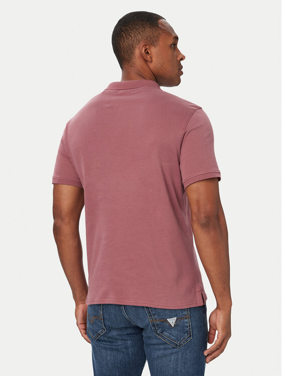 Guess Jeans Guess Jeans Поло M6YP05 K3978 Фіолетовий Regular Fit