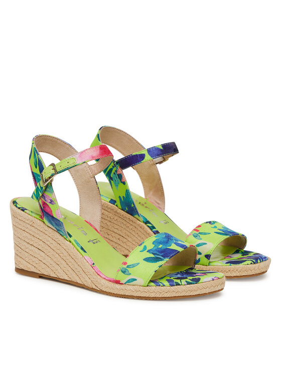 Tamaris Espadrilles Tamaris 1-28300-42 Zaļš