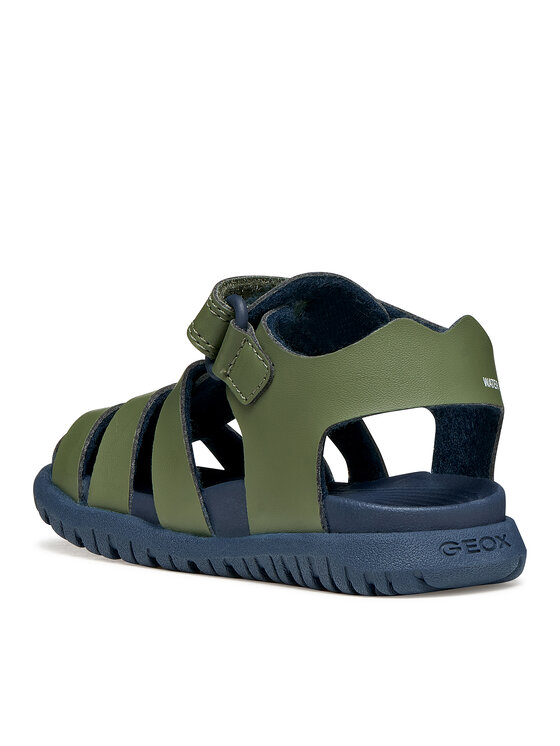 Geox Sandále Geox B Sandal Fusbetto Bo B556AA 000BC CF3F4 Zelená
