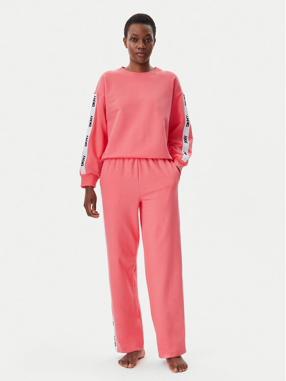 DKNY DKNY Pizsama YI80040 Rózsaszín Relaxed Fit