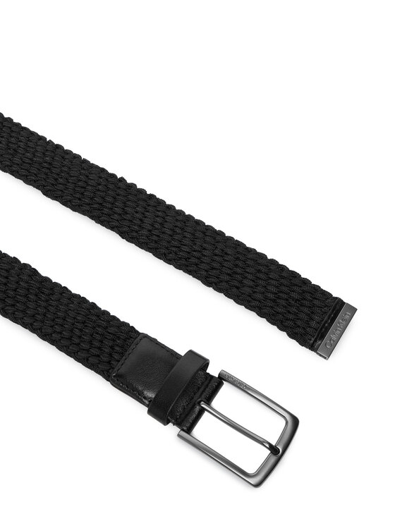Calvin Klein Ζώνη Calvin Klein Casual Pin Buckle 35Mm Fixed - LV04D7088G Μαύρο