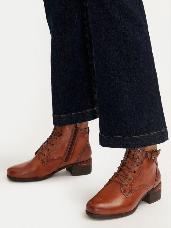 Pikolinos Šnurovacia obuv Pikolinos W6W-8953C1 Hnedá