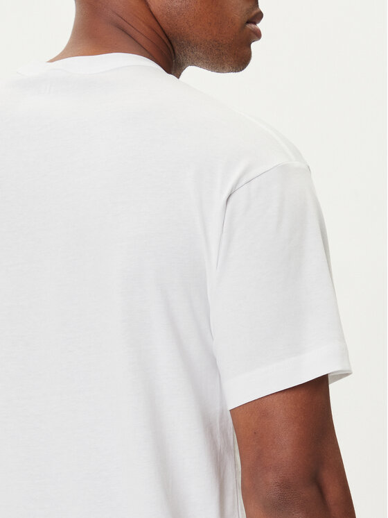 Versace Jeans Couture Versace Jeans Couture Camiseta 79GAHT08 CJ00T Blanco Regular Fit