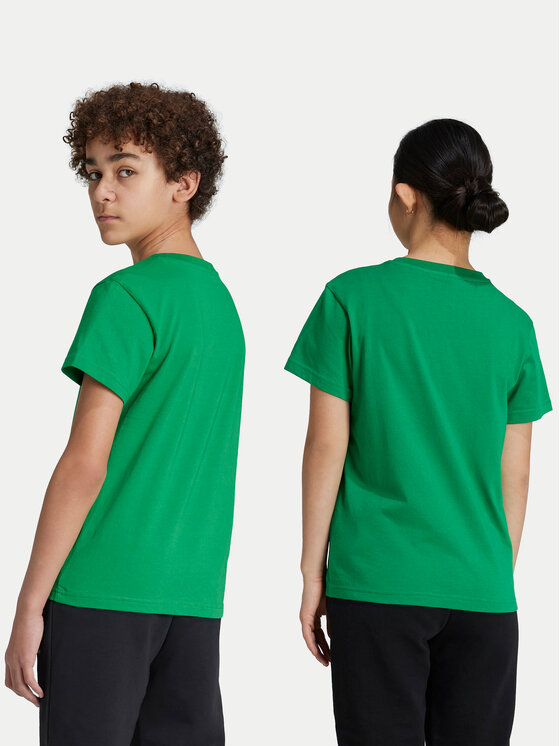 adidas adidas Majica Trefoil IY4003 Zelena Regular Fit