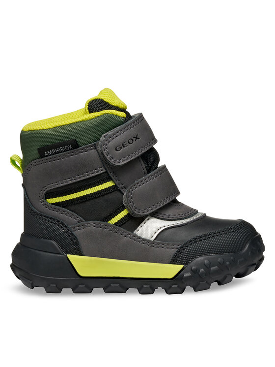 Geox Cizme de zăpadă Geox B Trekkyup Boy B Abx B566LD 0MEBC C9299 M Negru