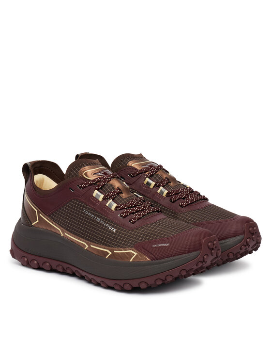 Tommy Hilfiger Сникърси Tommy Hilfiger The Canyon X Wp FW0FW09673 Кафяв