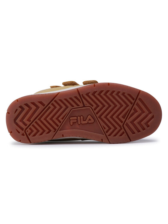 Fila Trzewiki Fila Knox Velcro Mid Jr 1011086.EDU Żółty