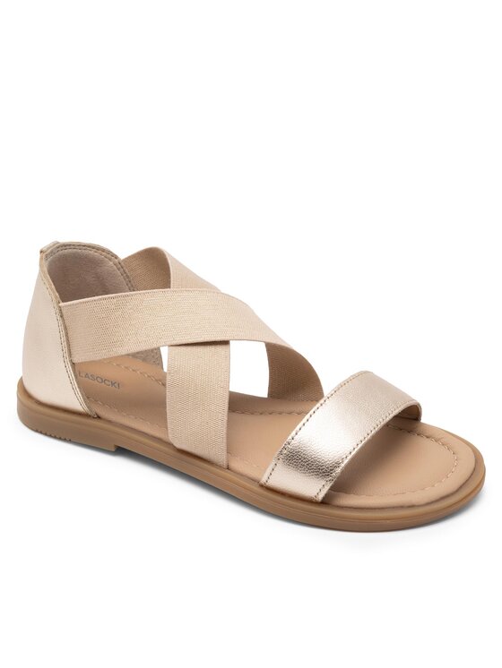 Lasocki Young Босоніжки Lasocki Young VERNIS CI12-3027-08 Золотий