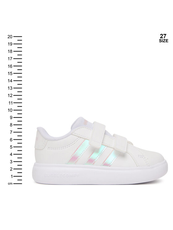 adidas Снікерcи adidas Grand Court 3.0 Bubble Shoes Infants KJ0897 Білий