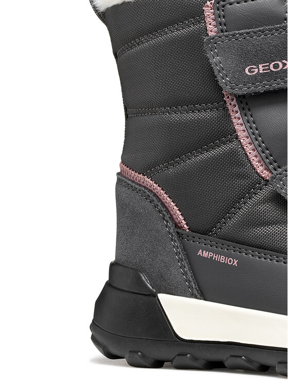 Geox Snehule Geox J Trekkyup Girl B Abx J46M7E 08V22 C1377 S Tmavosivá