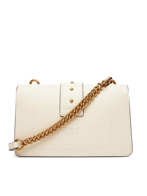 PINKO Τσάντα PINKO Love One Mini ST.CL Al 25-26 PLTT 105856 A0F1 Λευκό