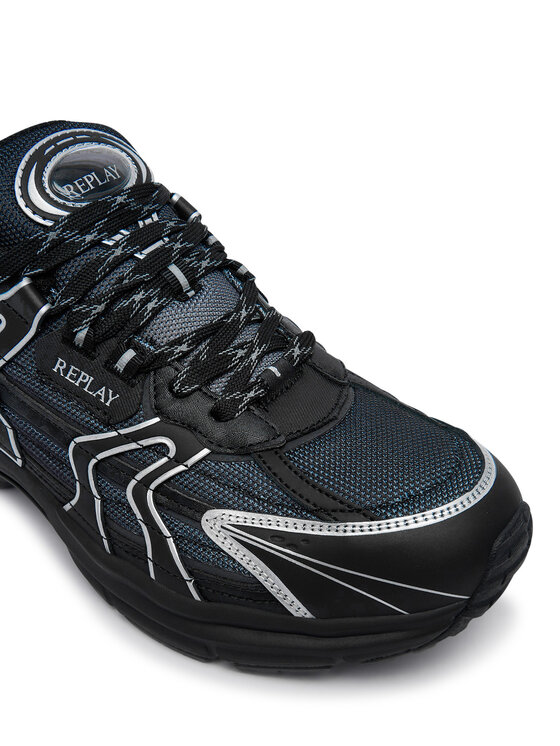 REPLAY Sneakersy REPLAY GMSD5.000.C0201T Czarny