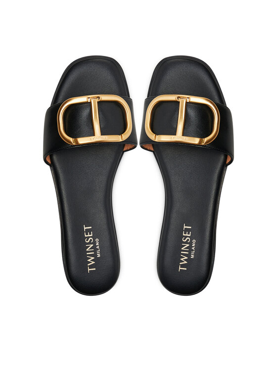TWINSET Ciabatte TWINSET 241TCP12A Nero