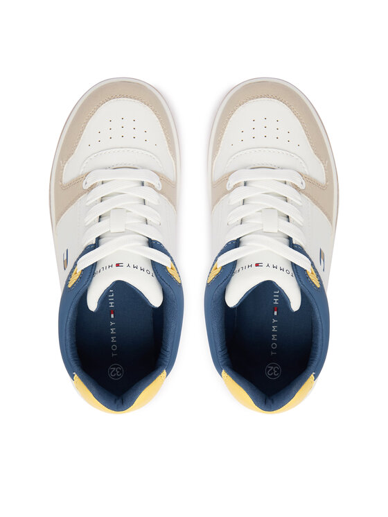 Tommy Hilfiger Сникърси Tommy Hilfiger T3X9-34362-1269Y913 M Бял