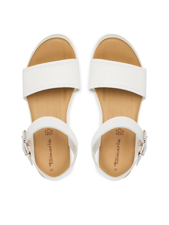 Tamaris Sandály Tamaris 1-28712-42 Bílá