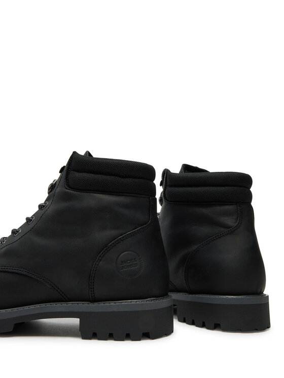 Jack & Jones Черевики туристичні Jack & Jones JfwStanton 12257999 Чорний