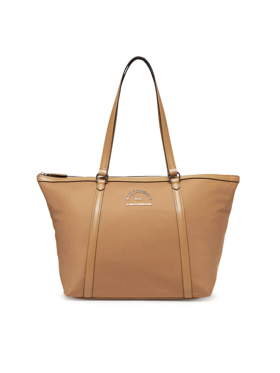 KARL LAGERFELD Ročna torba KARL LAGERFELD A2W30080 Rjava