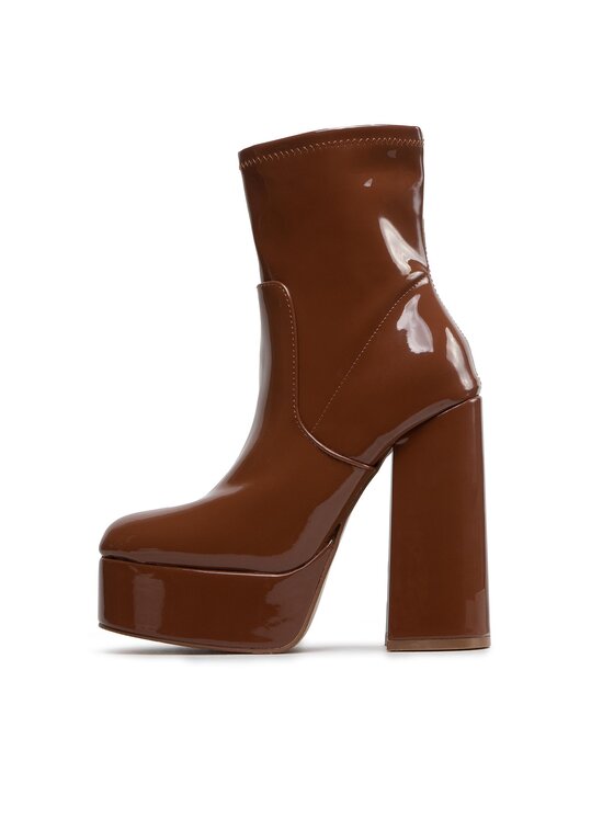 DeeZee Členková obuv DeeZee ZALXBH220154 Hnedá