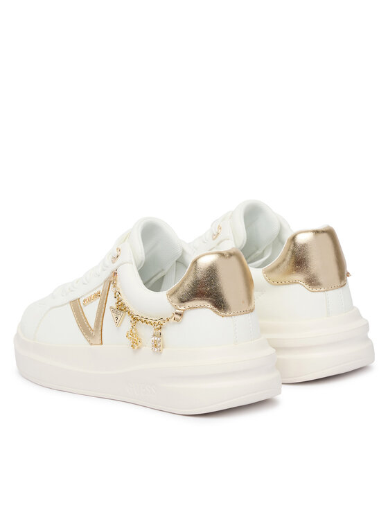 Guess Снікерcи Guess FLTBTT LEA12 Білий