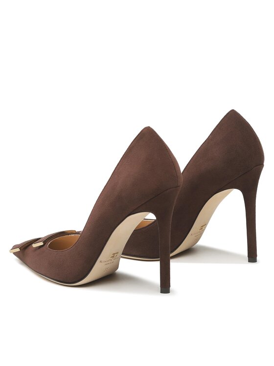 Elisabetta Franchi Čevlji z visoko peto Elisabetta Franchi SA-15B-31E2-V520 Rjava