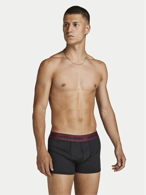 Jack & Jones Jack & Jones Komplet boksaric﻿ Flower 12194284 Črna