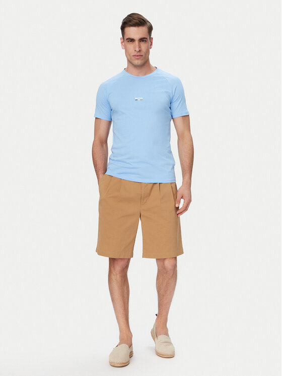 BOSS BOSS Camiseta 50517970 Azul Slim Fit