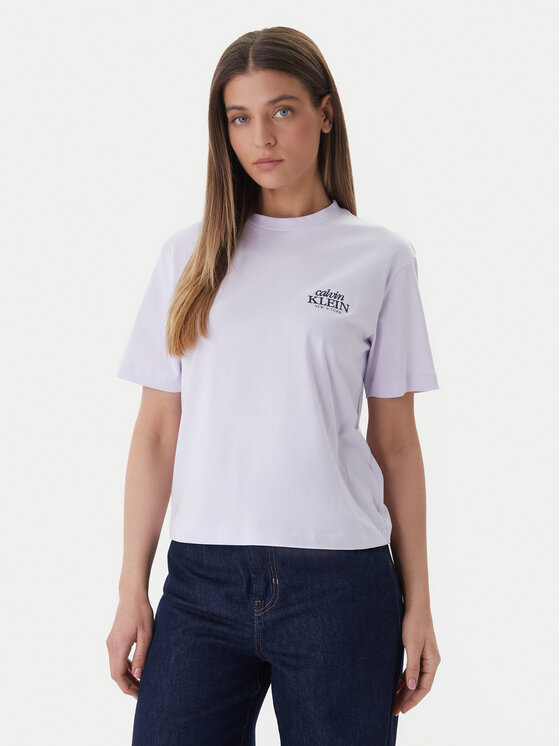 Calvin Klein Jeans Calvin Klein Jeans Camiseta LV047F801G Rosa Boxy Fit