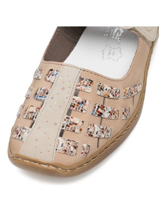 Rieker Pantofi Rieker 41369-60 Bej