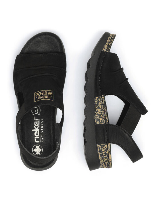 Rieker Sandalias Rieker 64463-01 Negro