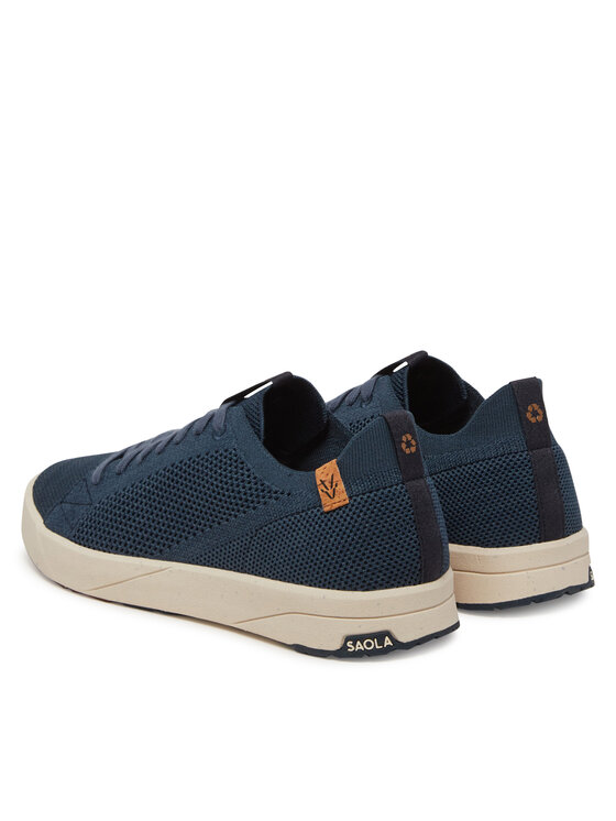 Saola Sneakersy Saola Cannon Knit M 2.0 SAO2102 Tmavomodrá