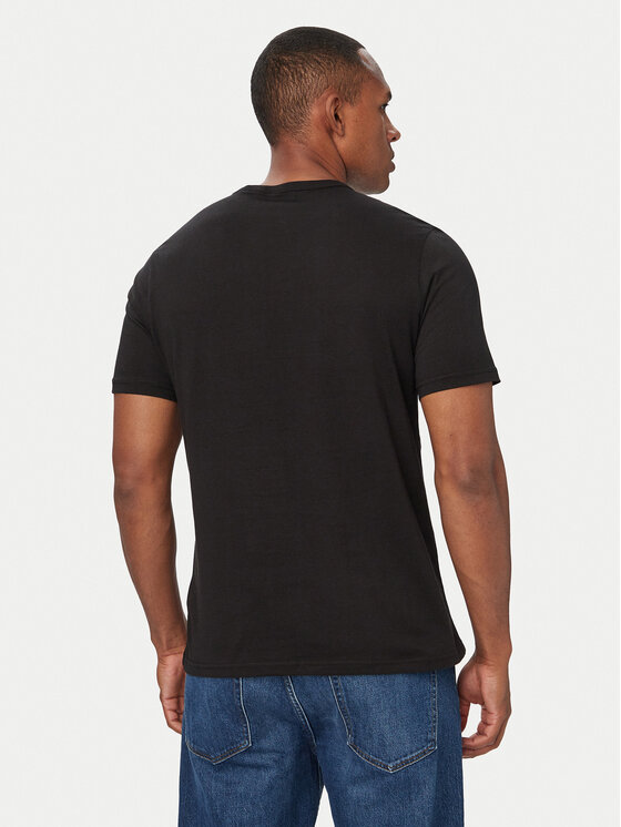 Tommy Hilfiger Tommy Hilfiger Conjunto de camisetas UM0UM03870 Negro Regular Fit