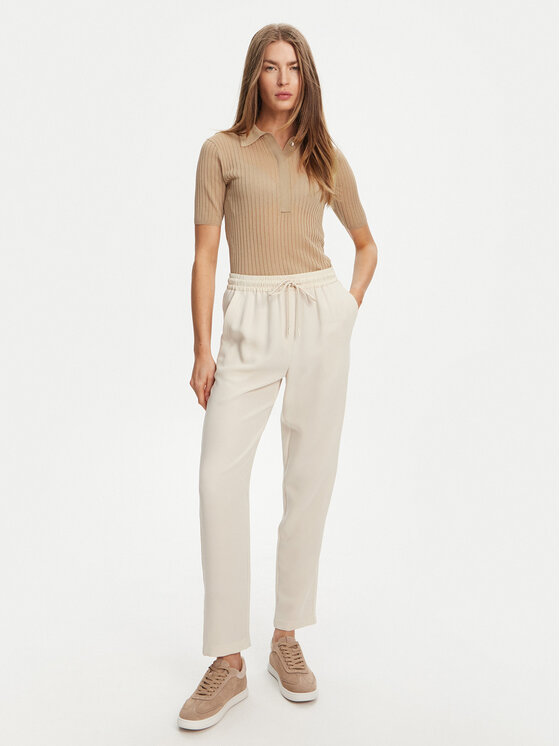 Marella Marella Поло Torbole 2513361145 Бежевий Slim Fit