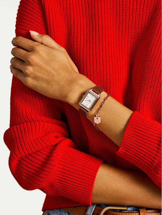 Fossil Pulkstenis Fossil ES5377SET Brūns