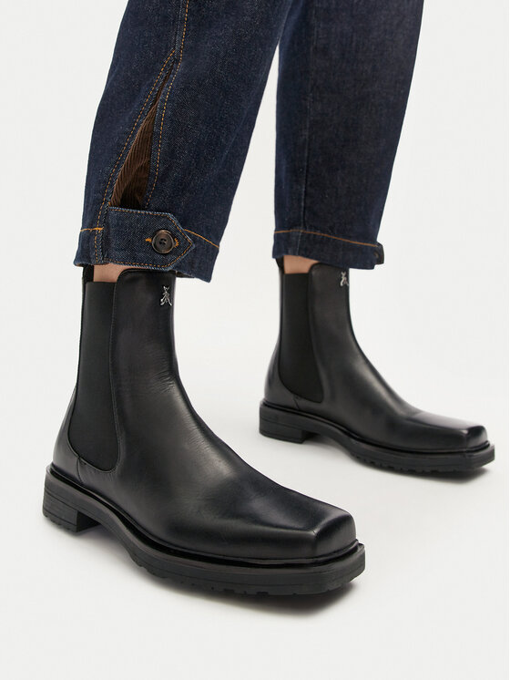 Patrizia Pepe Боти тип челси Patrizia Pepe 8Y0095/L078-K103 Черен