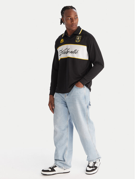 Kappa Kappa Polo Authentic Odran 321Y3PW Negro Regular Fit