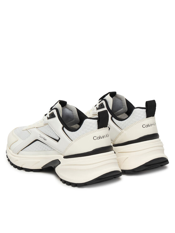 Calvin Klein Zapatillas Calvin Klein Hike Run Ckstripe Mesh HW0HW03002 Blanco