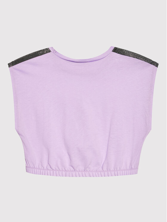 United Colors Of Benetton United Colors Of Benetton T-Shirt 3I1XC102T Μωβ Regular Fit