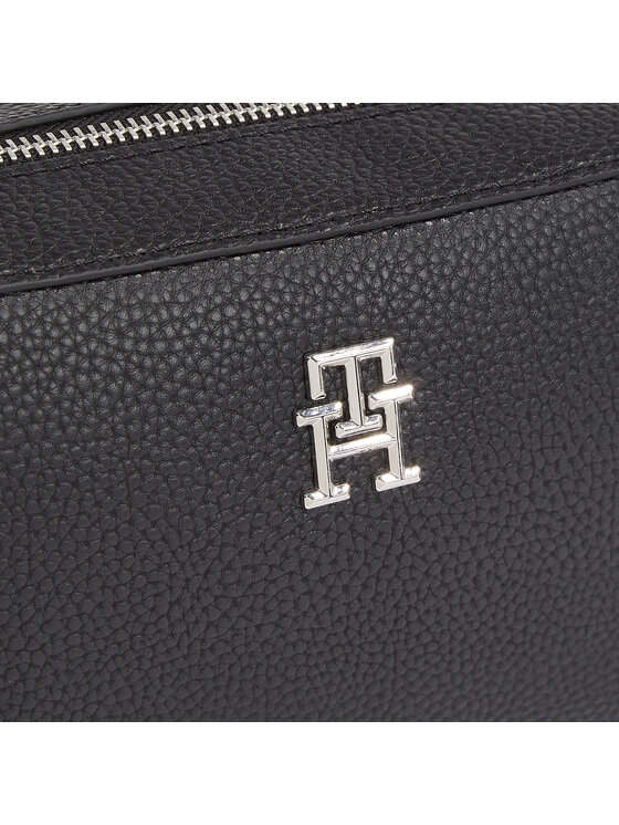 Tommy Hilfiger Soma Tommy Hilfiger Th Emblem Camera Bag AW0AW15179 Melns