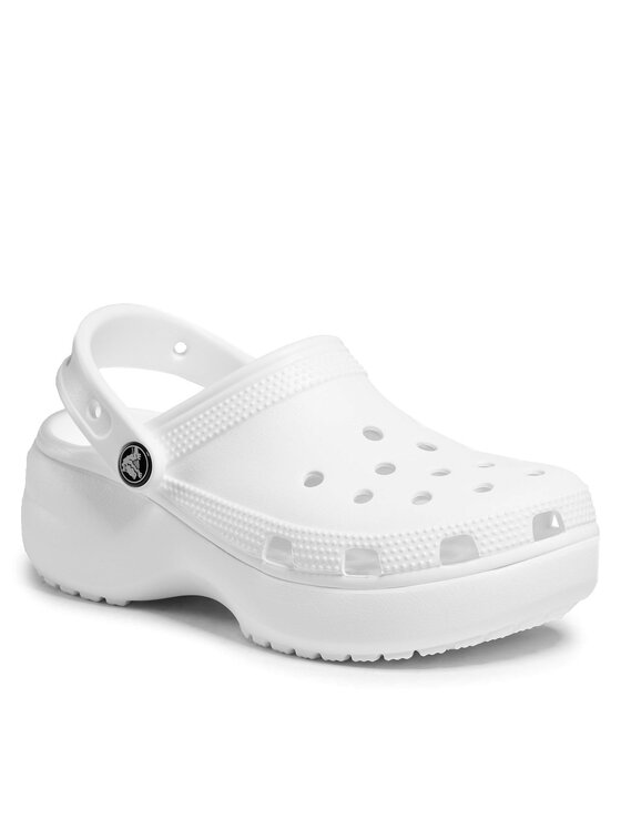 Crocs Шльопанці Crocs Classic Platform Clog W 206750 Білий